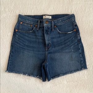 Madewell Blue Jean Shorts